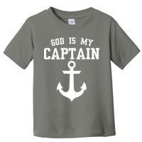 God Is My Captain Toddler T-Shirt