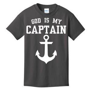 God Is My Captain Kids T-Shirt