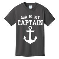 God Is My Captain Kids T-Shirt