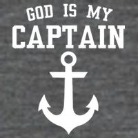 God Is My Captain Kids T-Shirt
