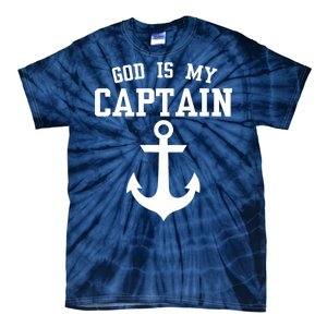 God Is My Captain Tie-Dye T-Shirt