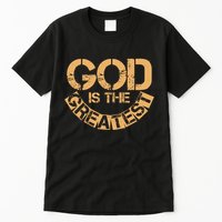 GOD is the Greatest Army Stamp Print Tall T-Shirt