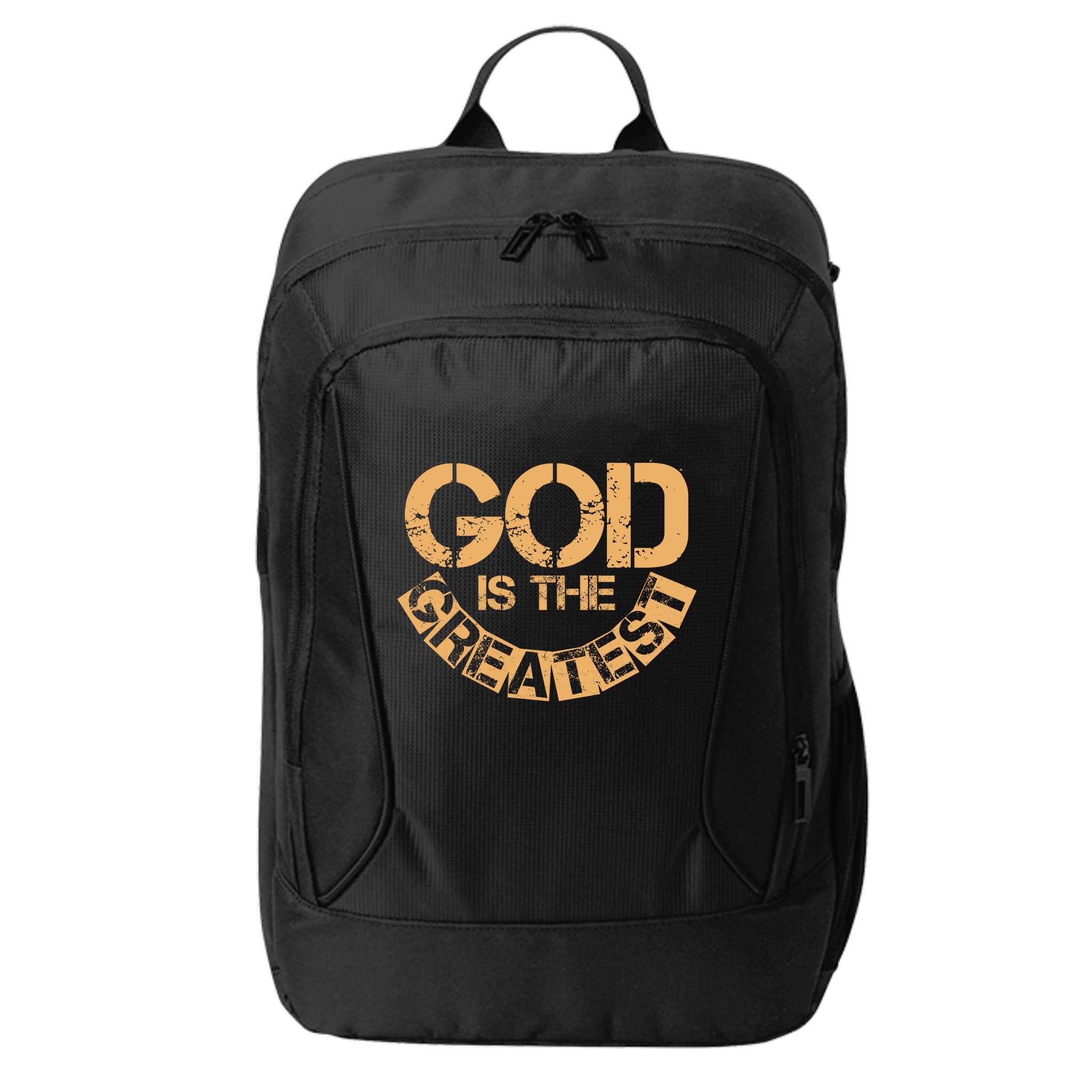 GOD is the Greatest Army Stamp Print City Backpack
