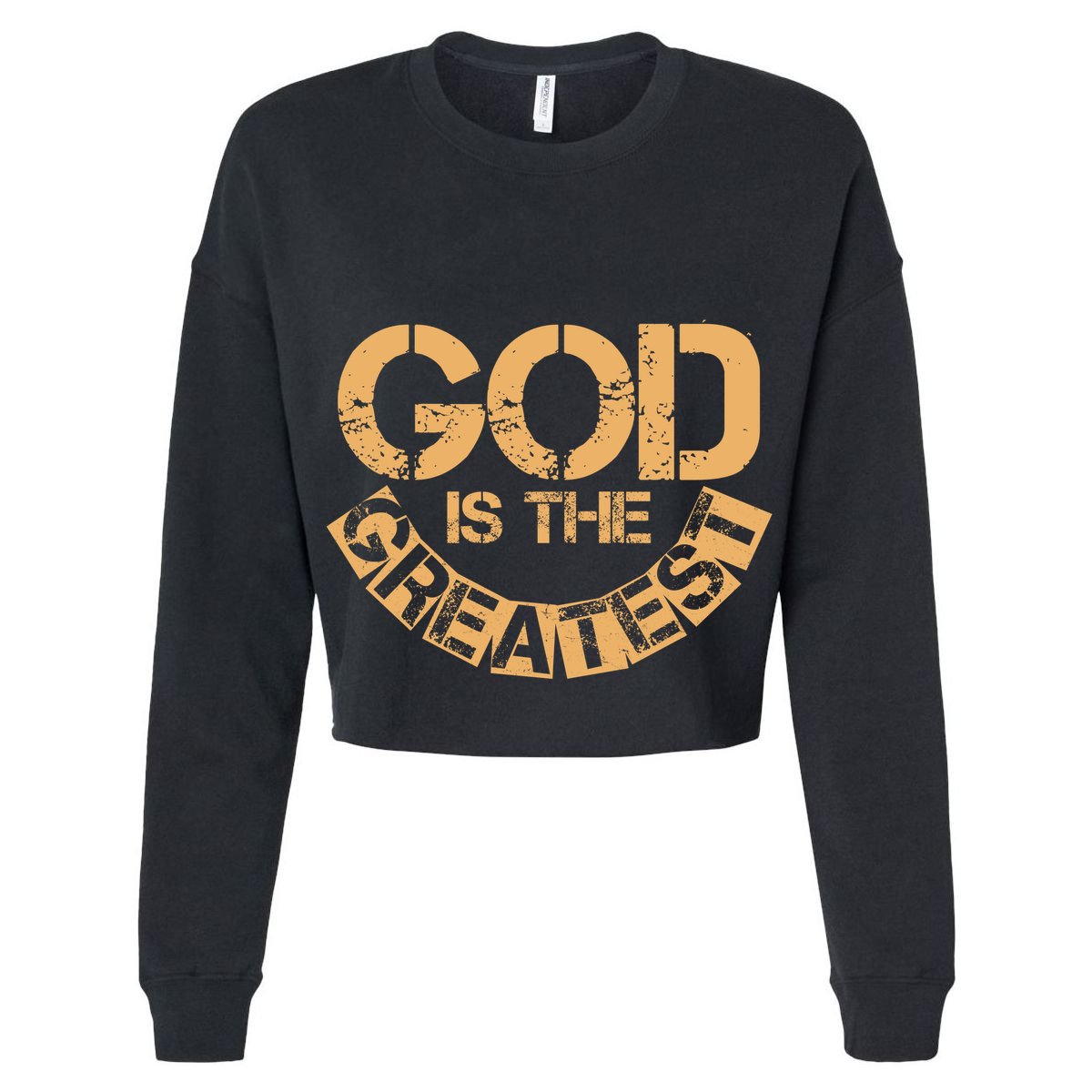 GOD is the Greatest Army Stamp Print Womens T-Shirt