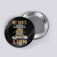 God Living On The Inside Roaring Like A Lion Button