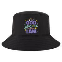 God Loves Me Just Like I Am Cool Comfort Performance Bucket Hat