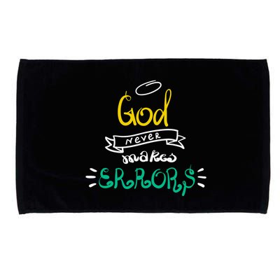 God Never Makes Errors Microfiber Hand Towel