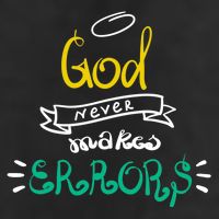 God Never Makes Errors Microfiber Hand Towel