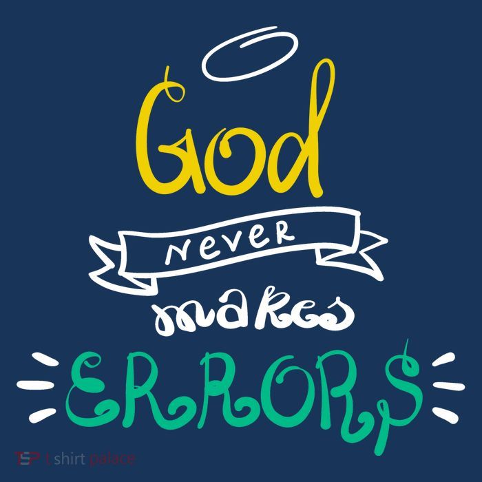 God Never Makes Errors Flatbill Hat