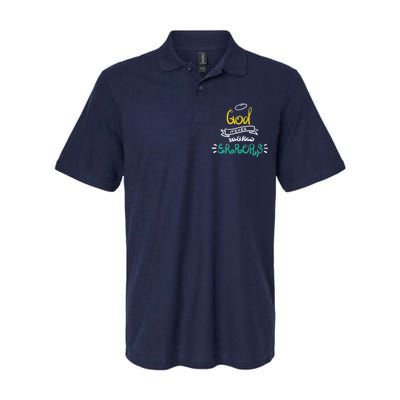 God Never Makes Errors Softstyle Adult Sport Polo