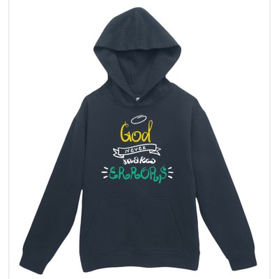 God Never Makes Errors Urban Pullover Hoodie