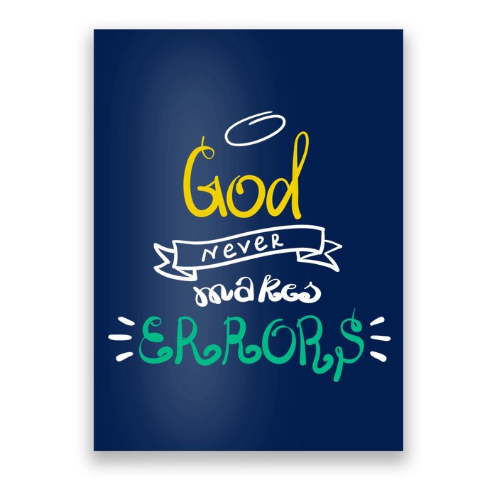 God Never Makes Errors Poster