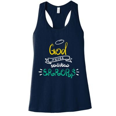 God Never Makes Errors Womens Tank Top