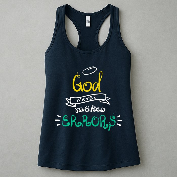 God Never Makes Errors Womens Tank Top