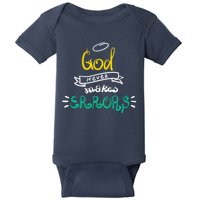 God Never Makes Errors Baby Bodysuit