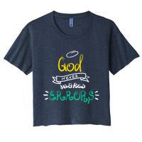 God Never Makes Errors Crop Top