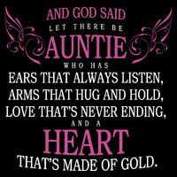 God Said Let There Be Auntie Cooling Performance Crew T-Shirt