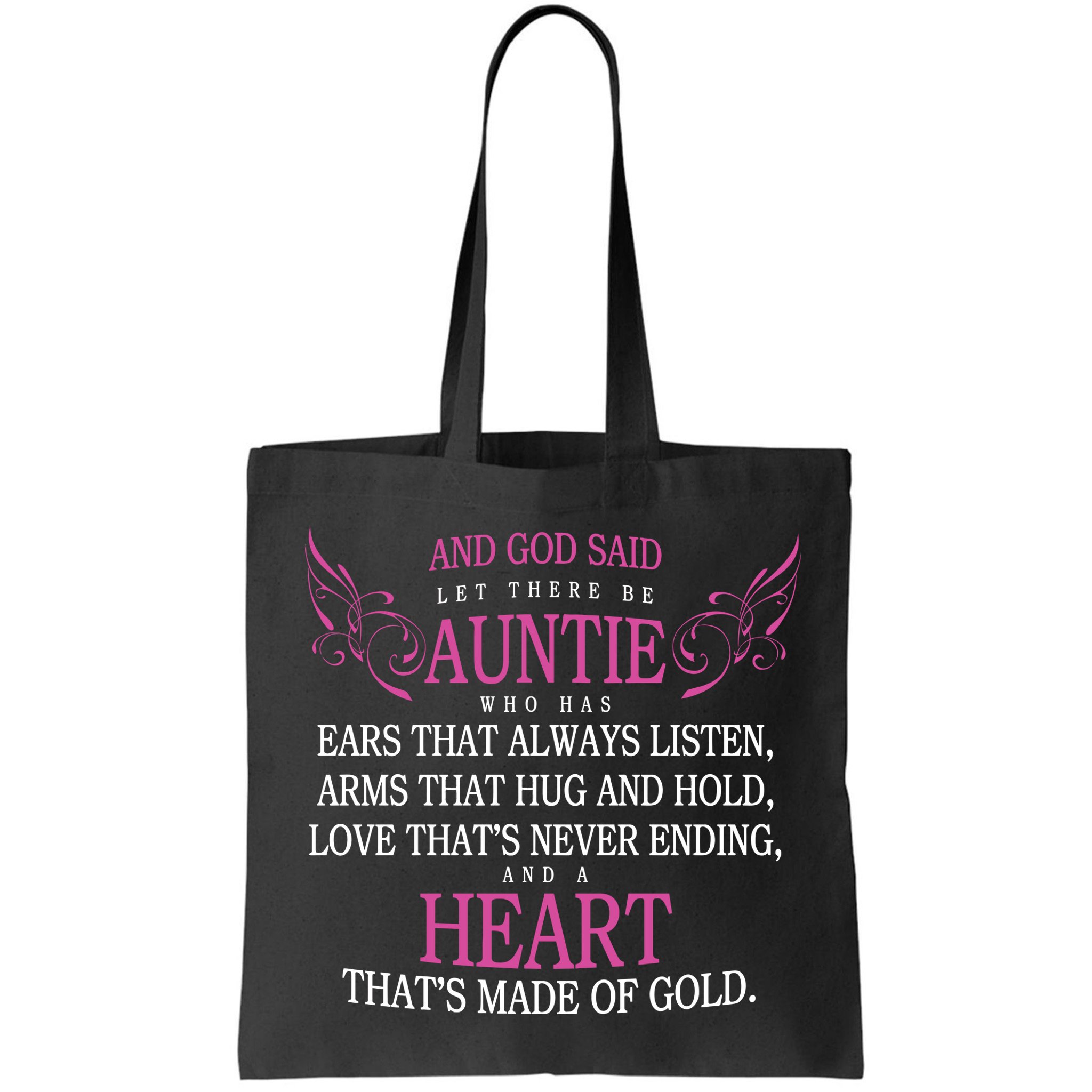 God Said Let There Be Auntie Bag