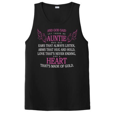 God Said Let There Be Auntie PosiCharge Competitor Tank