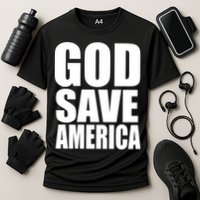 God Save America Cooling Performance Crew T-Shirt