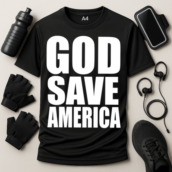 God Save America Cooling Performance Crew T-Shirt