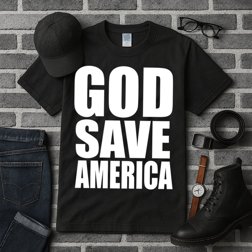 God Save America Tall T-Shirt