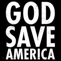 God Save America USA Religious 7-Panel Snapback Hat
