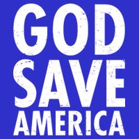 God Save America USA Religious Toddler T-Shirt