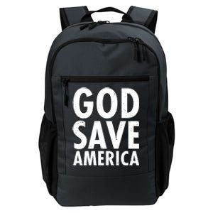 God Save America USA Religious Daily Commute Backpack