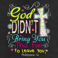 God Won't Leave You Adult Drive Performance Visor