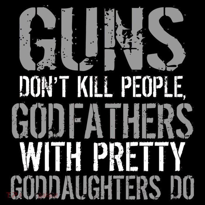 Godfathers With Pretty Goddaughters Kill People 7-Panel Snapback Hat
