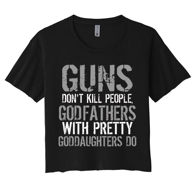 Godfathers With Pretty Goddaughters Kill People Crop Top