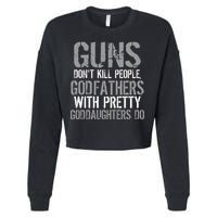 Godfathers With Pretty Goddaughters Kill People Cropped Pullover Crew