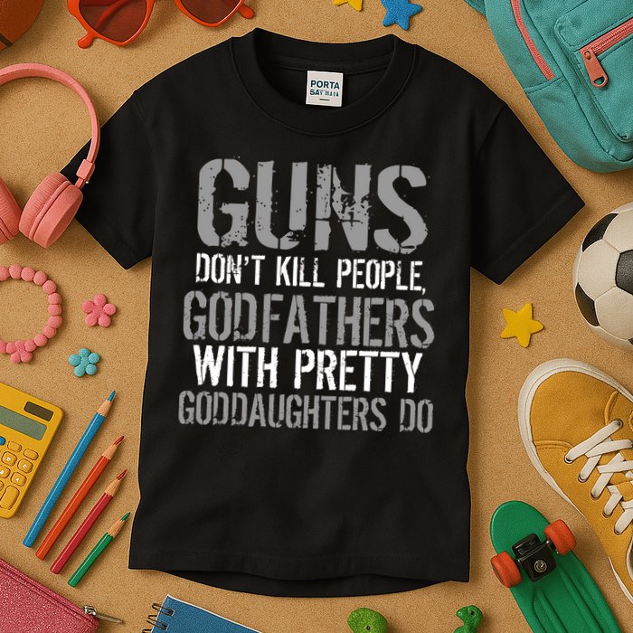 Godfathers With Pretty Goddaughters Kill People Kids T-Shirt