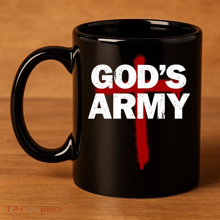 God's Army 11oz C Handle Ceramic Mug
