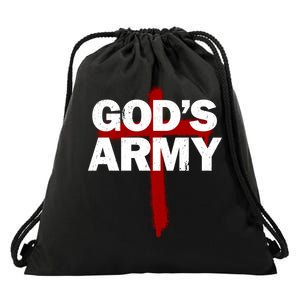 God's Army Drawstring Bag