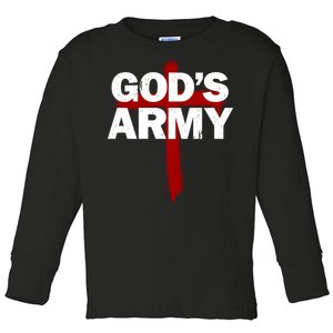 God's Army Toddler Long Sleeve Shirt