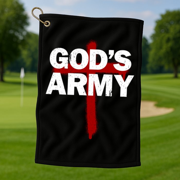 God's Army Golf Towel