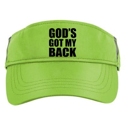 God's Got My Back Adult Drive Performance Visor