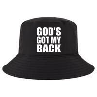 God's Got My Back Cool Comfort Performance Bucket Hat