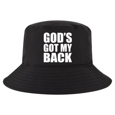 God's Got My Back Cool Comfort Performance Bucket Hat