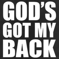 God's Got My Back Cool Comfort Performance Bucket Hat