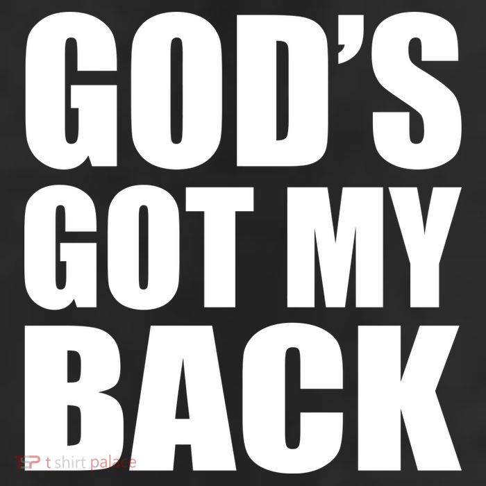 God's Got My Back 11oz C Handle Ceramic Mug