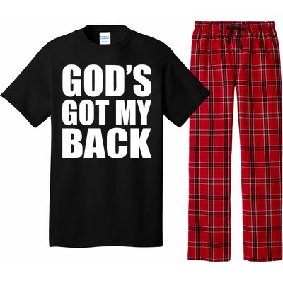 God's Got My Back Pajama Set