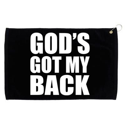 God's Got My Back Grommeted Golf Towel