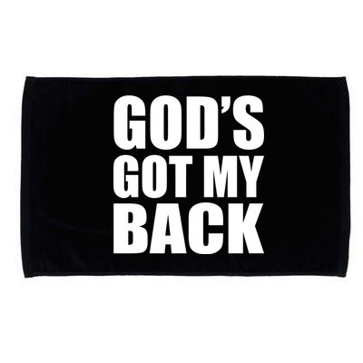 God's Got My Back Microfiber Hand Towel