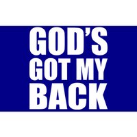 God's Got My Back Bumper Sticker