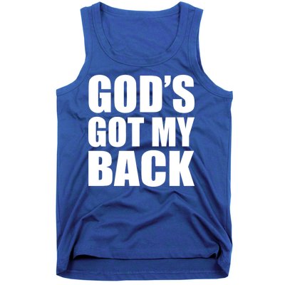 God's Got My Back Tank Top