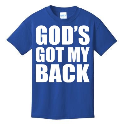 God's Got My Back Kids T-Shirt