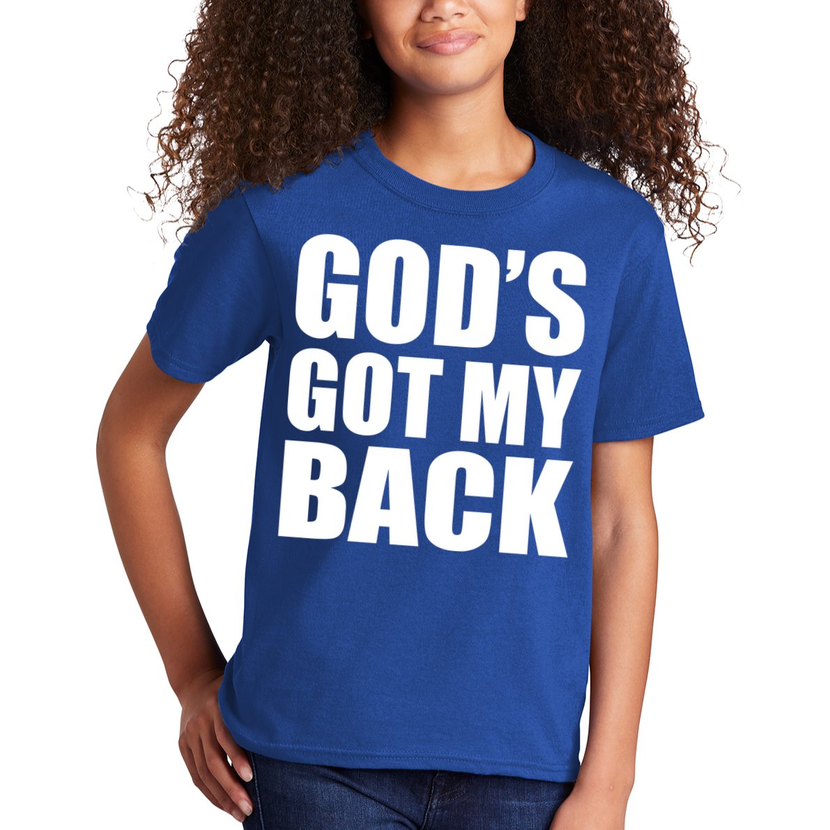God's Got My Back Kids T-Shirt